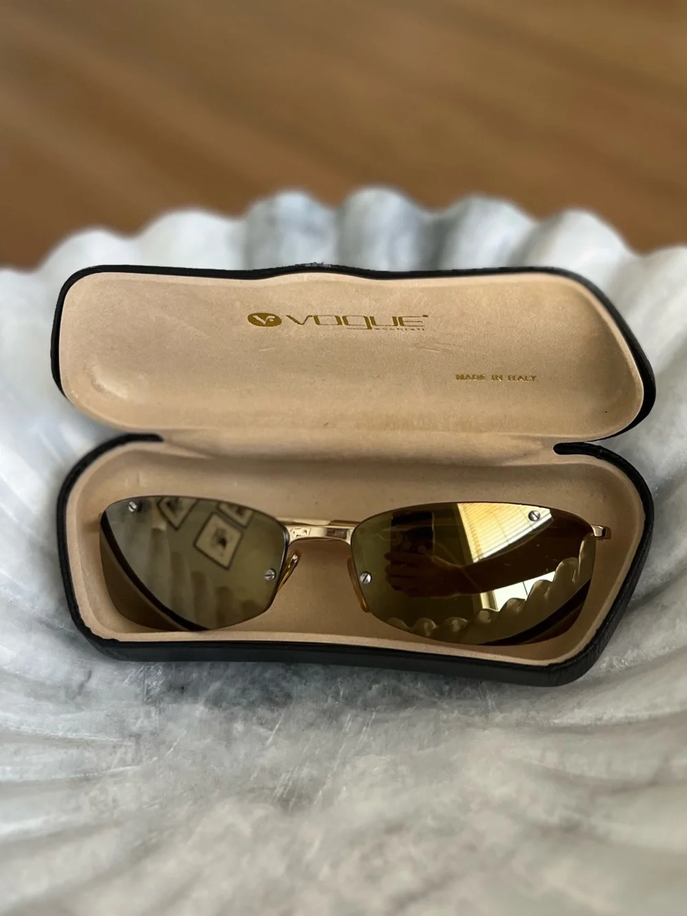 Women’s Vogue Gold Sunglasses VO3331-S